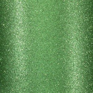 Grøn, selvklæbende glitterpapir/karton.